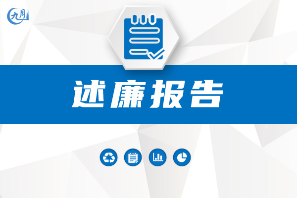 述职述廉报告